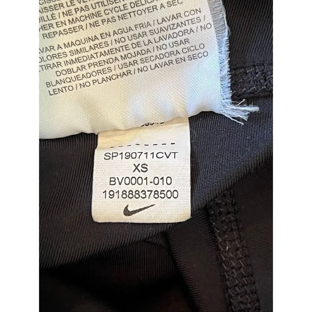 Nike Womens Dri Fit Leggings XSmall Black